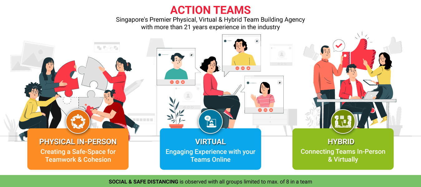 singapore"s no   team building and team bonding company with